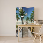 BREEZY COASTAL RETREAT Παραβάν με 3 πάνελ