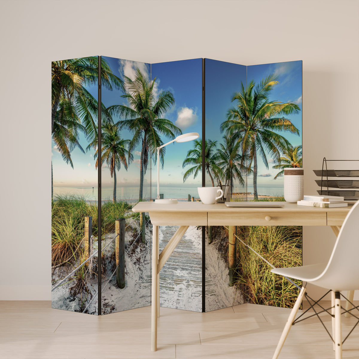 BREEZY COASTAL RETREAT Παραβάν με 5 πάνελ