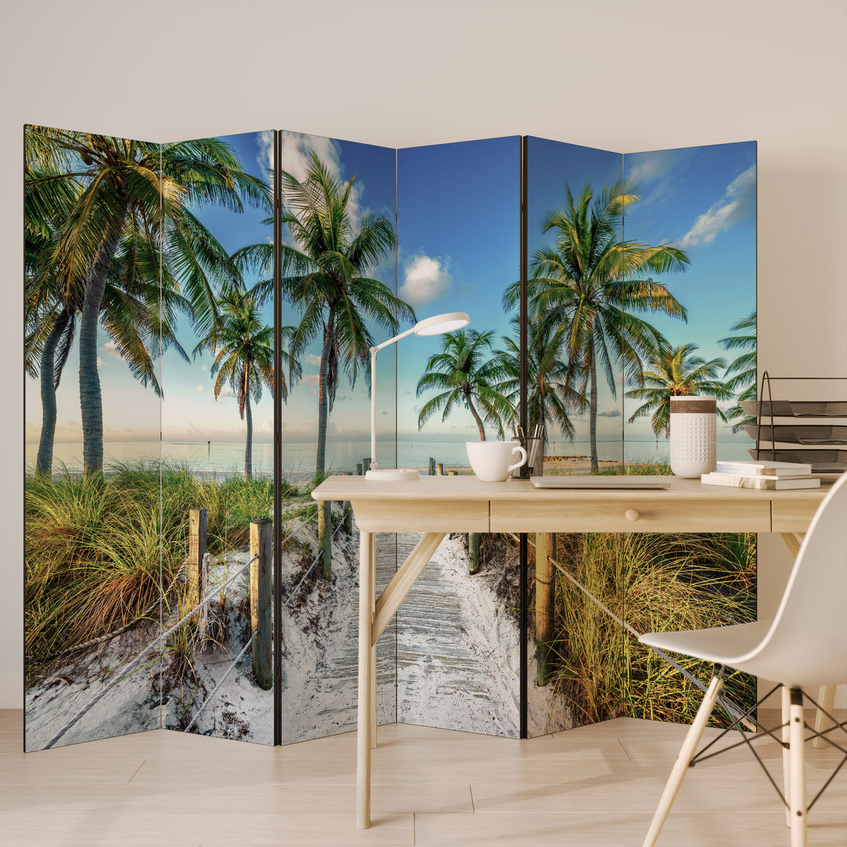 BREEZY COASTAL RETREAT Παραβάν με 6 πάνελ