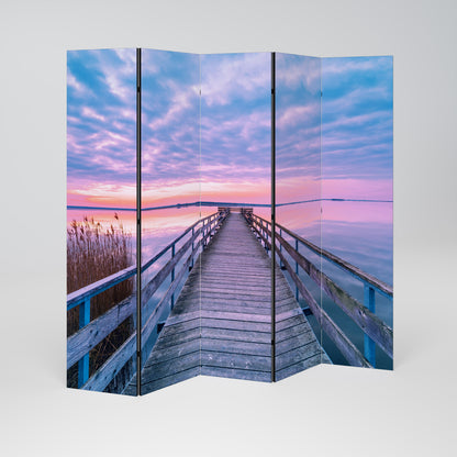 PASTEL PROMENADE Παραβάν με 5 πάνελ