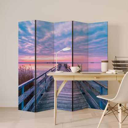 PASTEL PROMENADE Παραβάν με 5 πάνελ