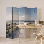 SEASIDE DREAMING 5-Panel Room Divider