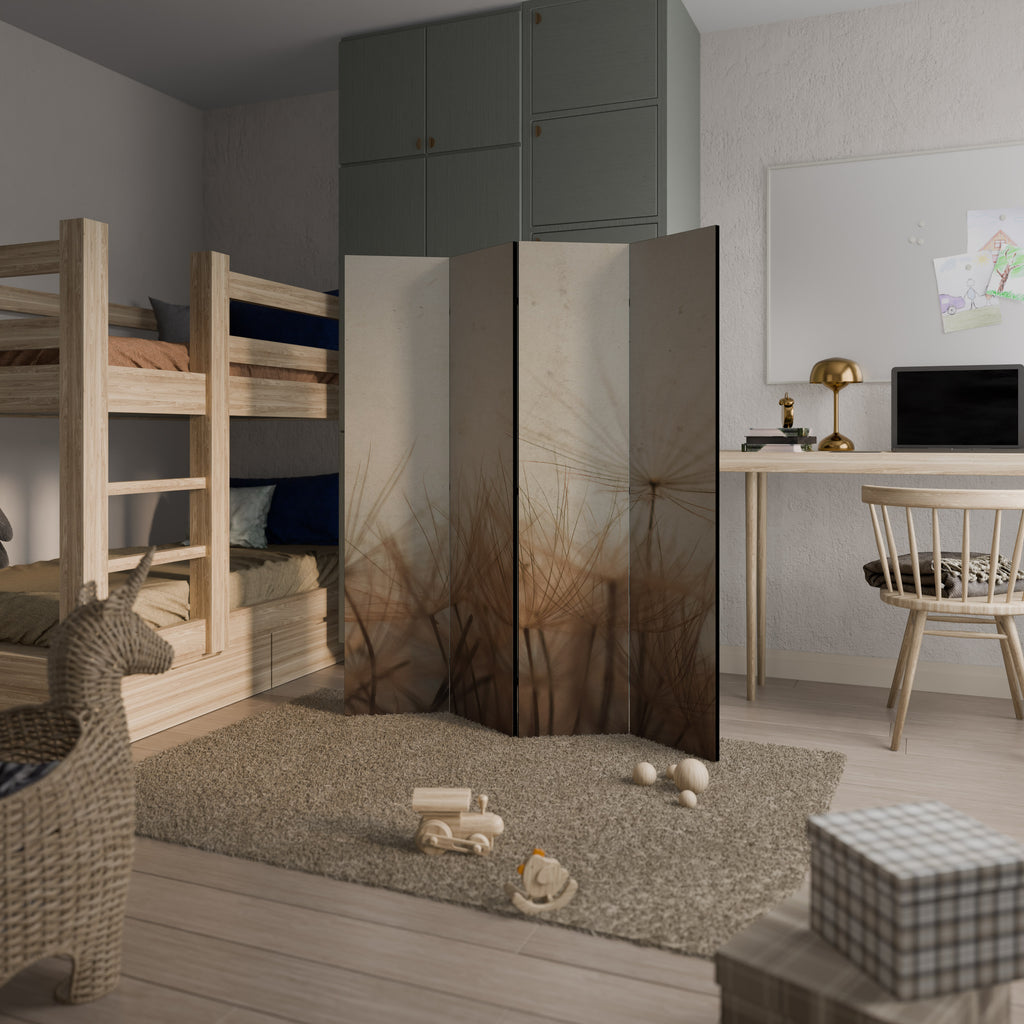 EARTH BREATH 4-Panel Room Divider