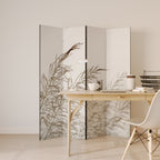 WHISPERING WINDS 4-Panel Room Divider
