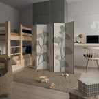 THE GOST OF GINKGO 5-Panel Room Divider