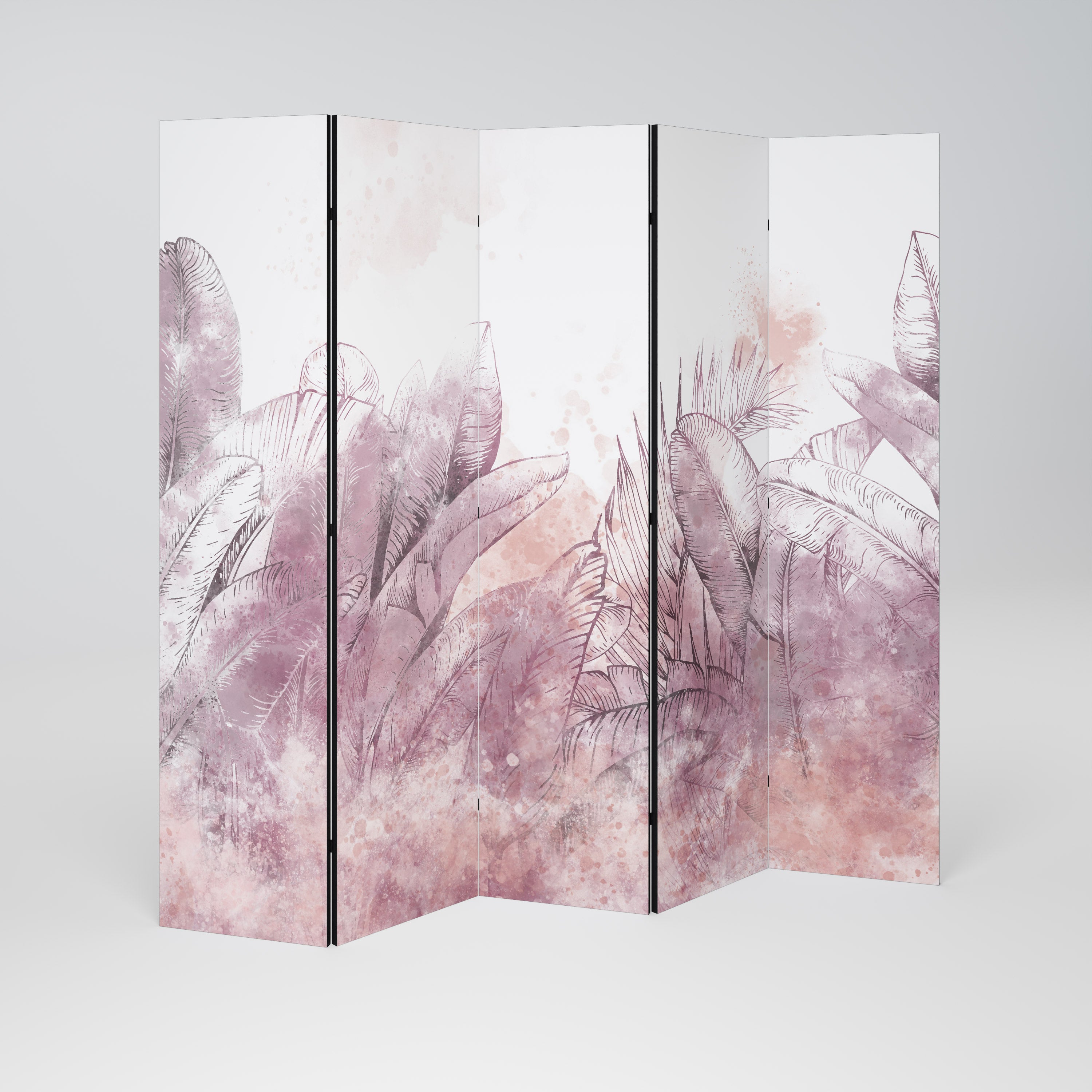 TROPICAL GLAM 5-Panel Room Divider