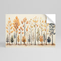 AUTUMN FOREST Αυτοκόλλητη Αφίσα οριζόντια