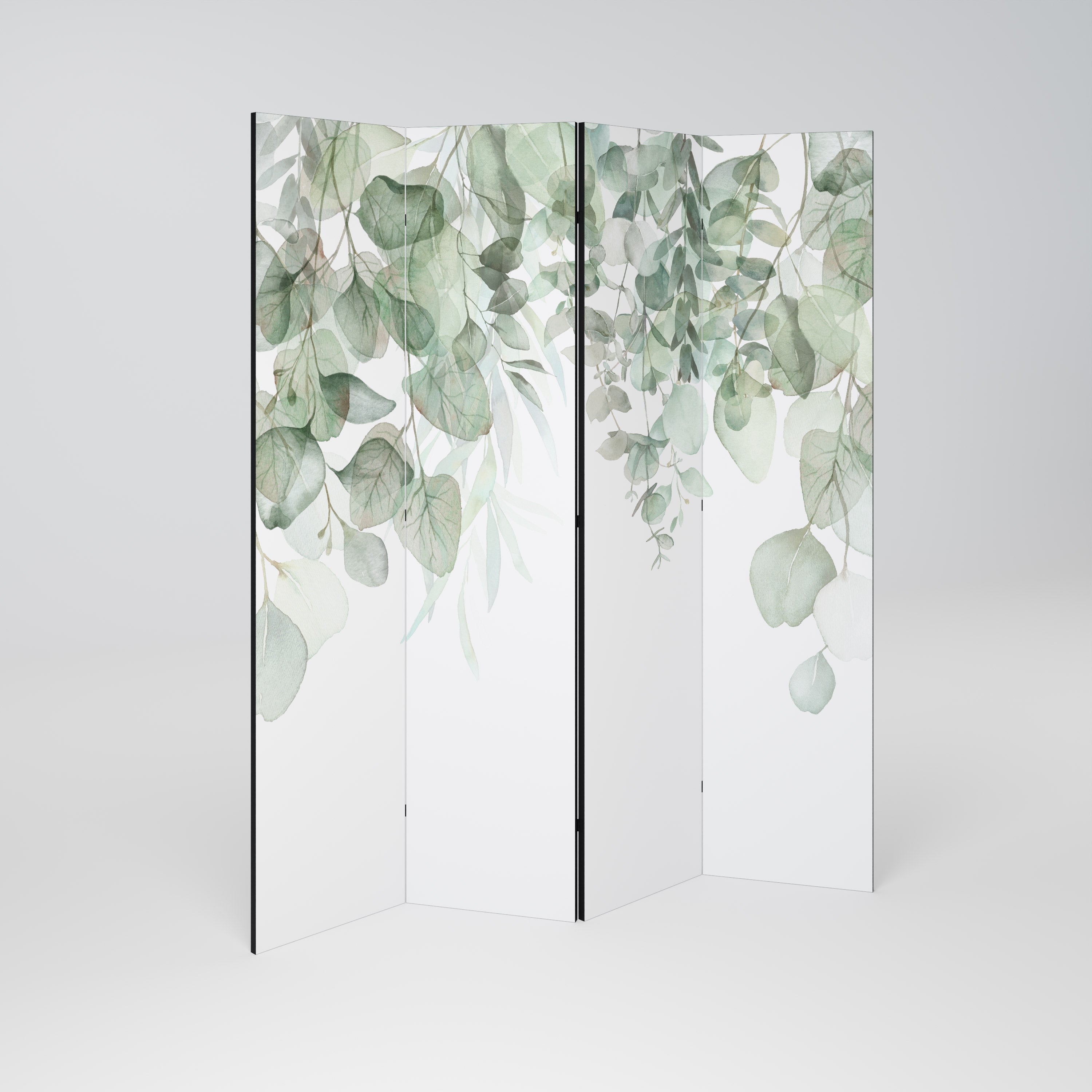 PURE VERDURE 4-Panel Room Divider