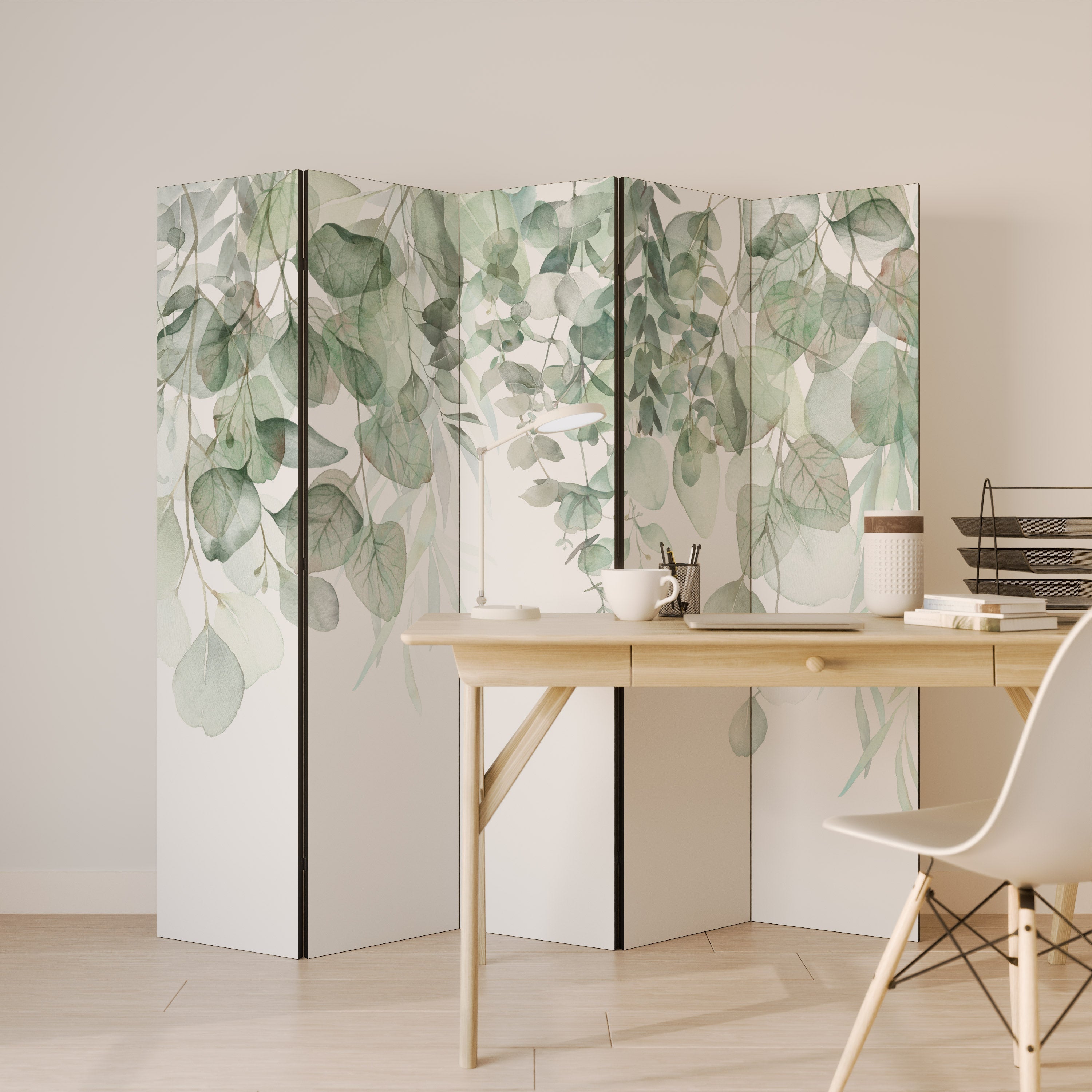 Διακοσμητικό διαχωριστικό δωματίου PURE VERDURE 5 πάνελ