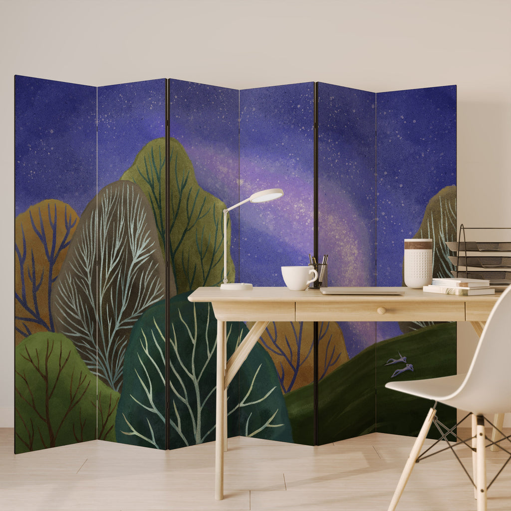 STARLIT VIBE Διακοσμητικό διαχωριστικό δωματίου 6 πάνελ
