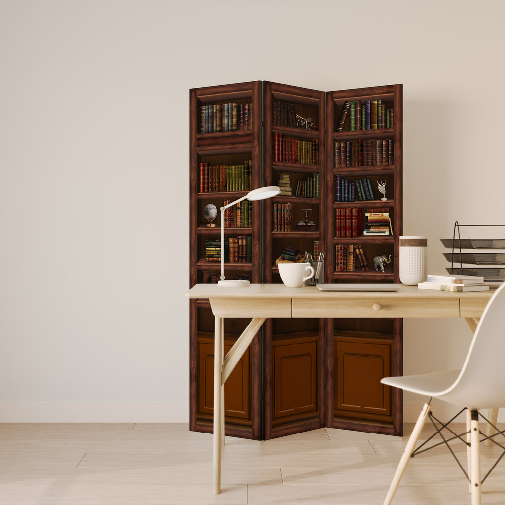 WISDOM IN WOOD 3-Panel Room Divider