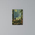 SUNLIT FOREST SERENADE Κατακόρυφος Πίνακας σε Καμβά