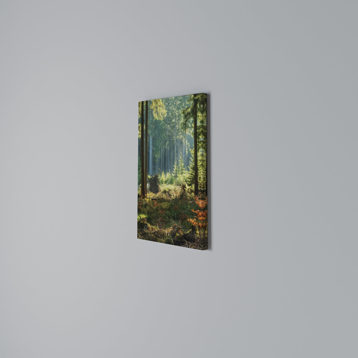 SUNLIT FOREST SERENADE Κατακόρυφος Πίνακας σε Καμβά