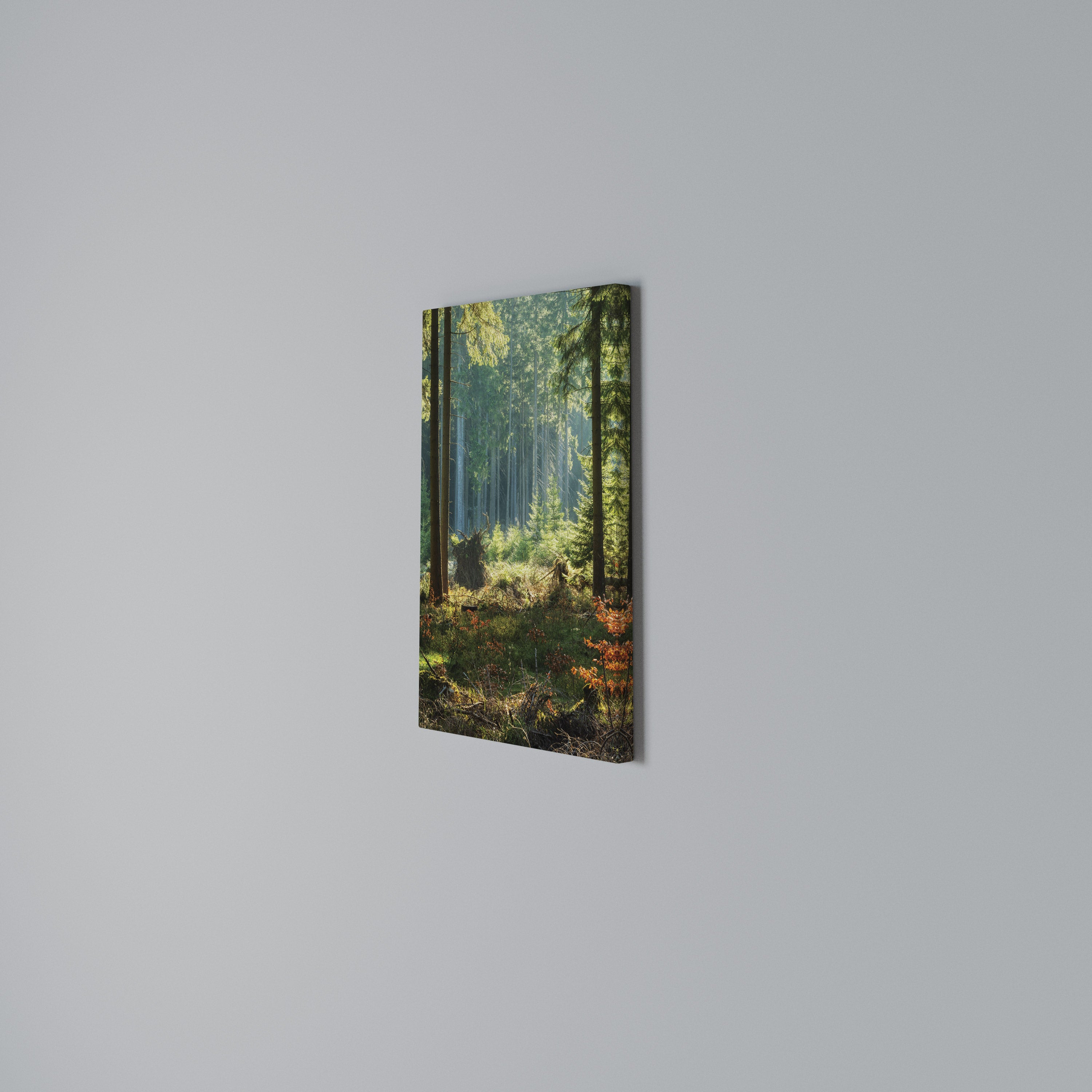 SUNLIT FOREST SERENADE Κατακόρυφος Πίνακας σε Καμβά