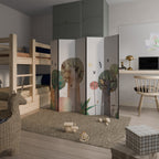 FLIGHT OVER 5-Panel Room Divider