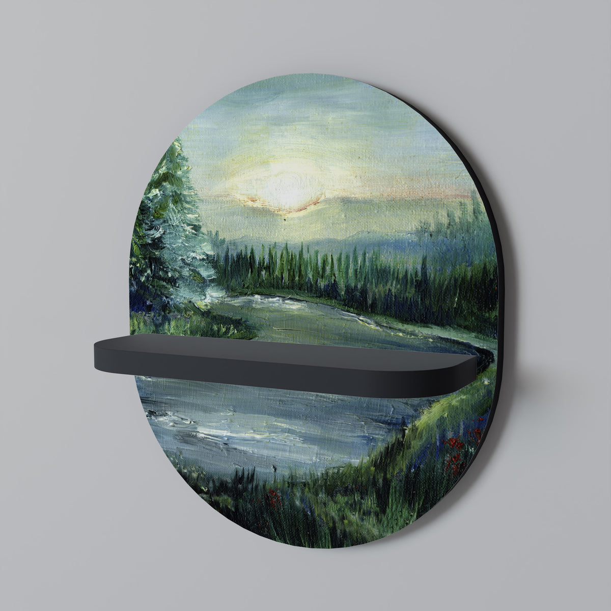 FOREST SUNSET Διακοσμητικό Ράφι Art Shelf
