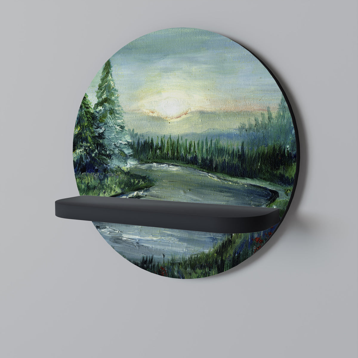 FOREST SUNSET Διακοσμητικό Ράφι Art Shelf