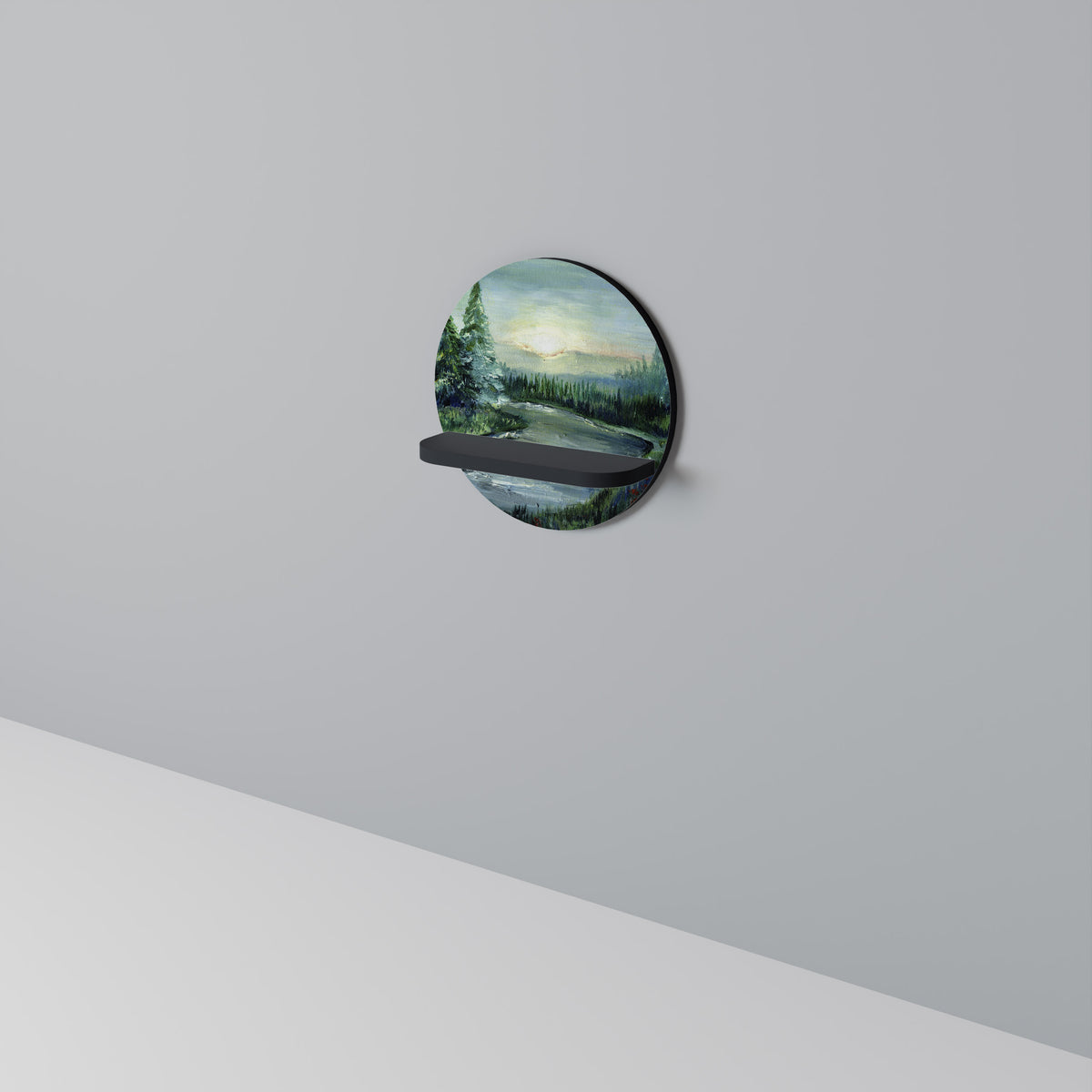 FOREST SUNSET Διακοσμητικό Ράφι Art Shelf