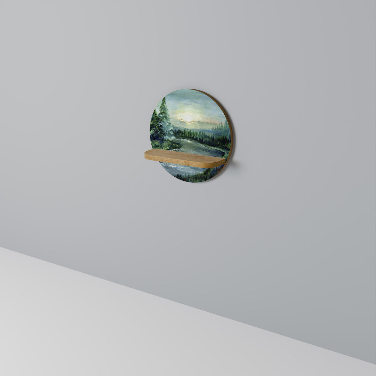 FOREST SUNSET Διακοσμητικό Ράφι Art Shelf