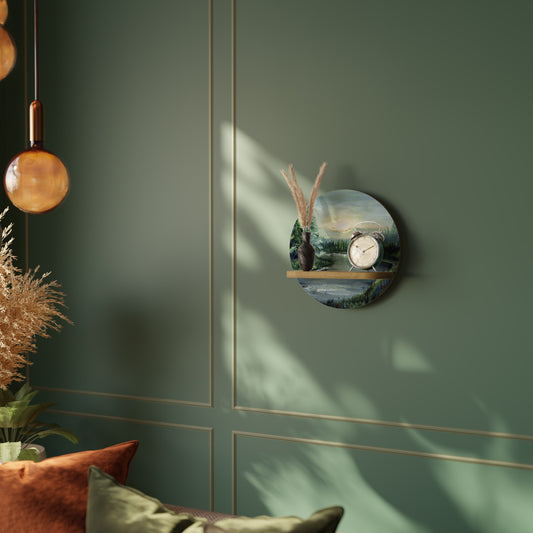 FOREST SUNSET Art Shelf
