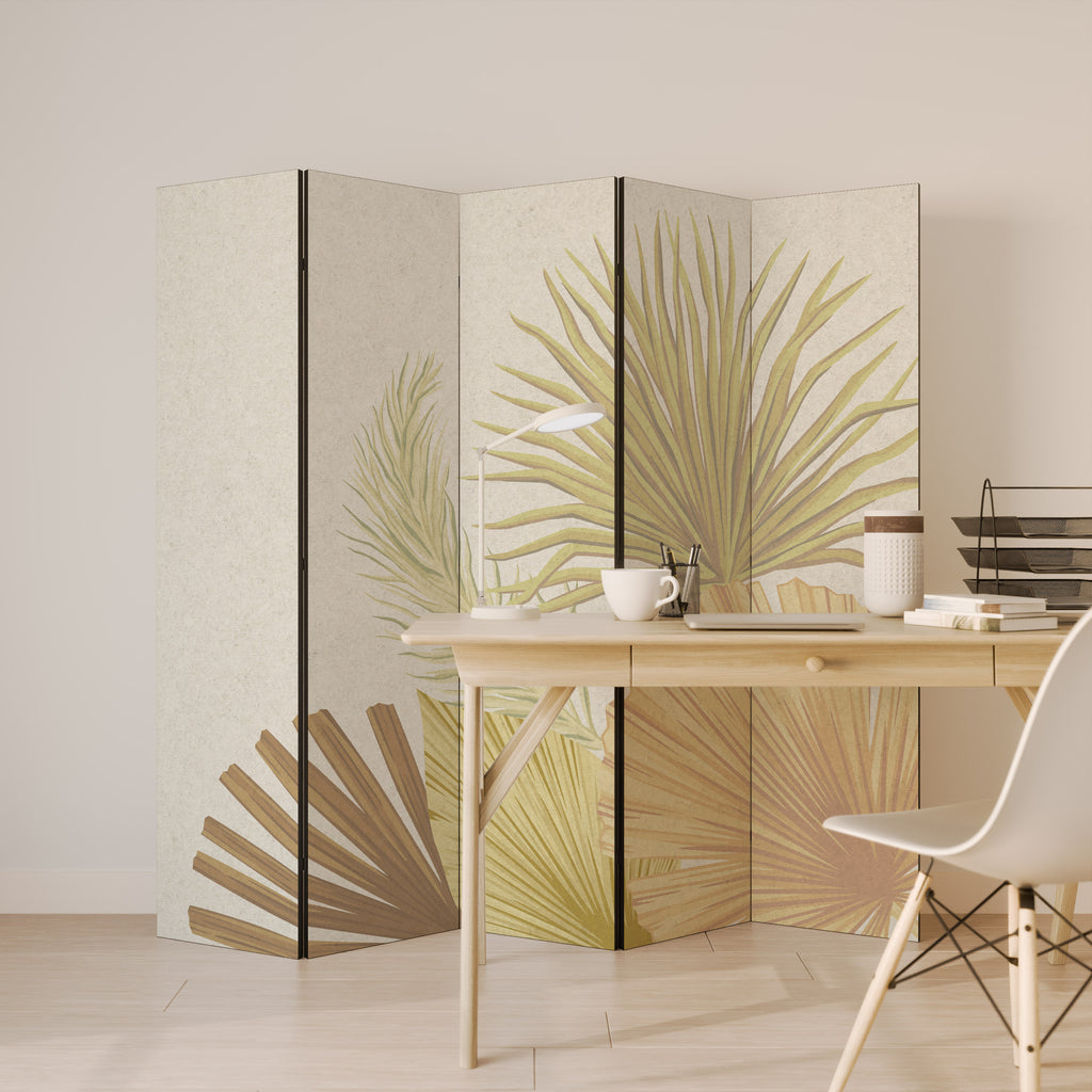 TROPICAL OUTBREAK 5-Panel Room Divider