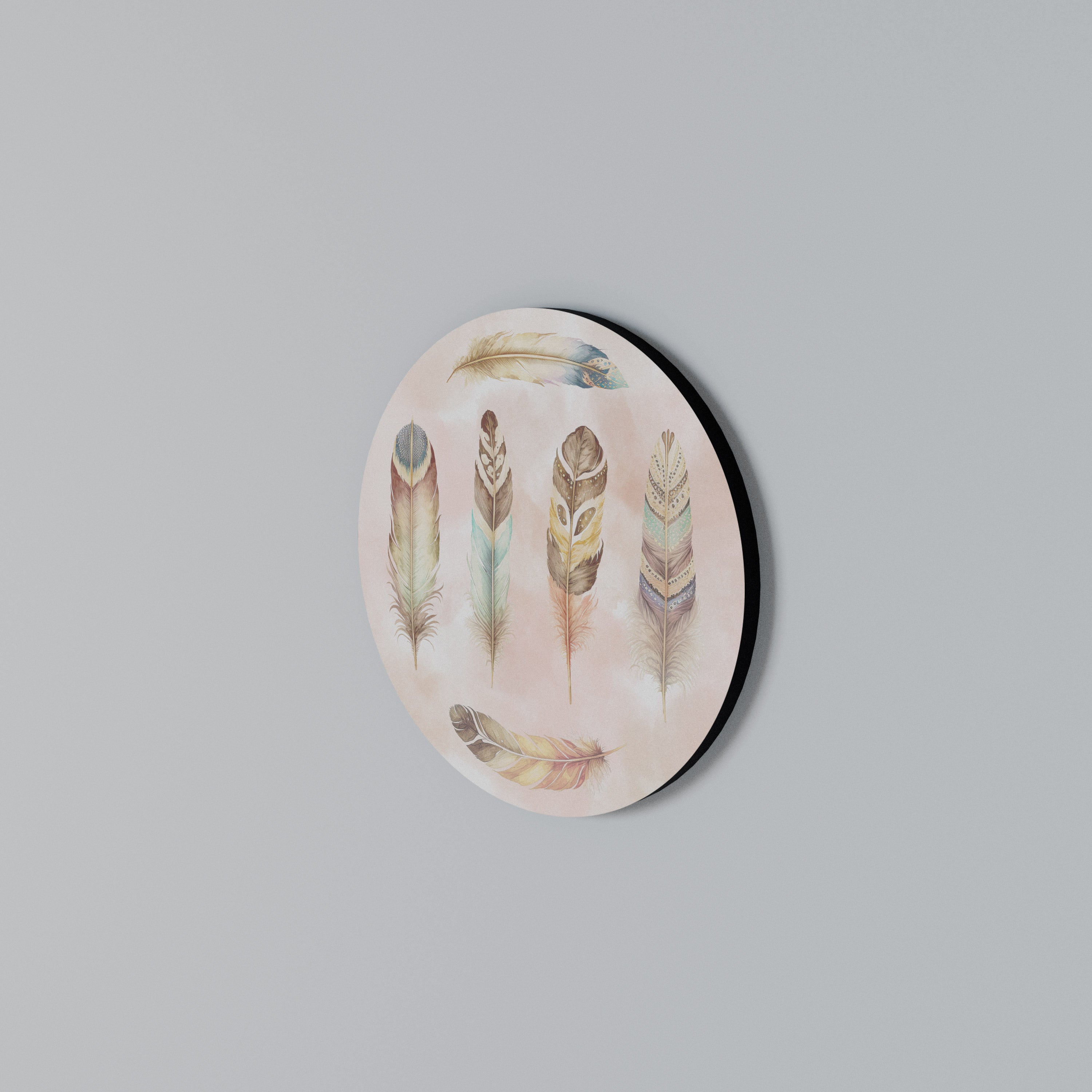 THE DELIQUESCE Στρογγυλός πίνακας ζωγραφικής