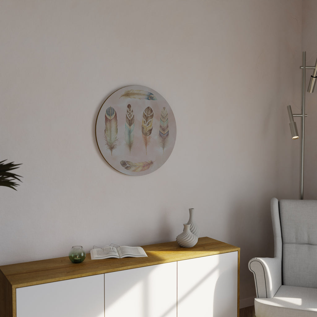 THE DELIQUESCE Round Wall Art