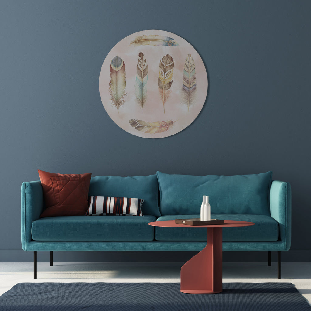 THE DELIQUESCE Round Wall Art