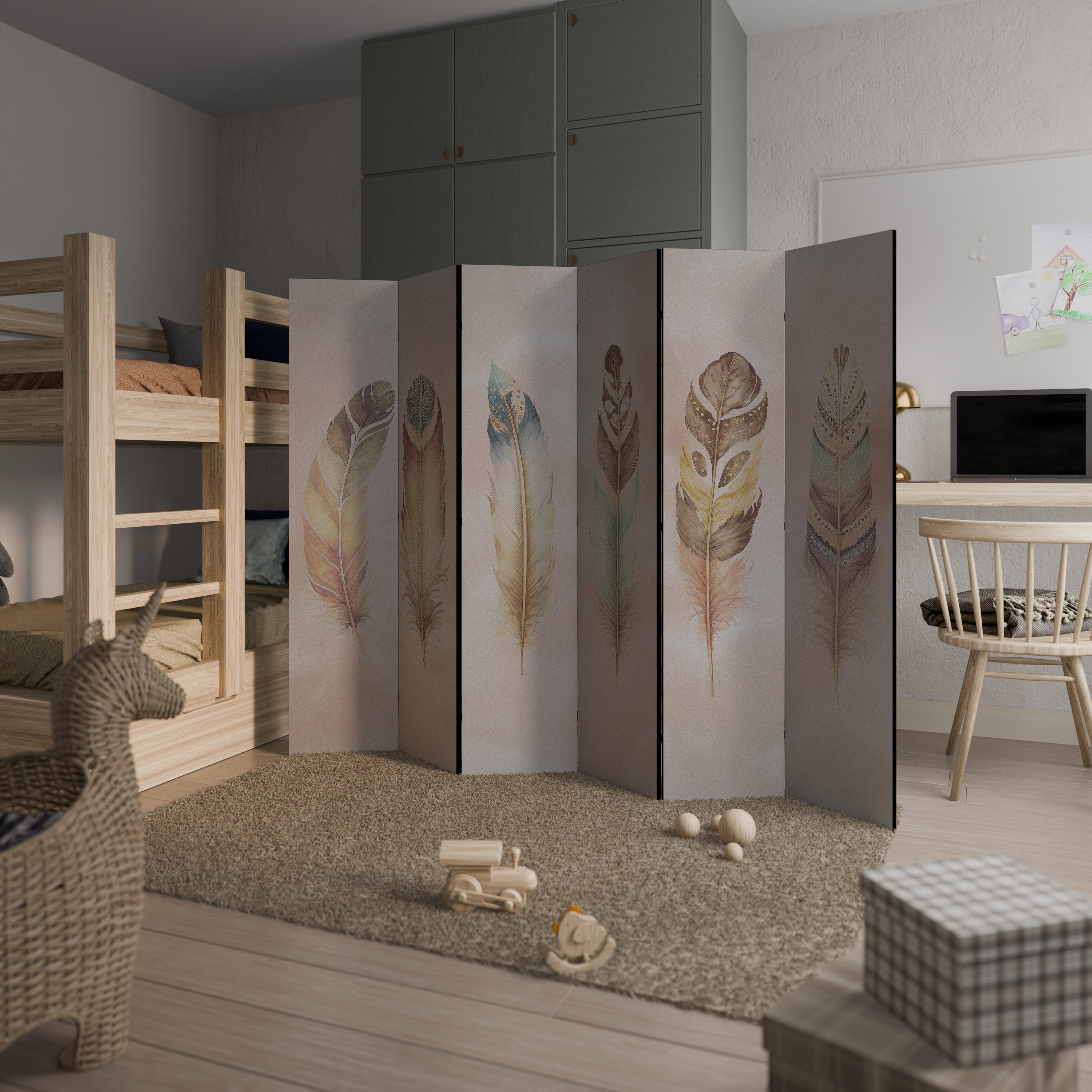 THE DELIQUESCE 6-Panel Room Divider