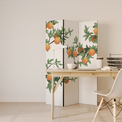 GORGEOUS ORANGE Παραβάν με 3 πάνελ