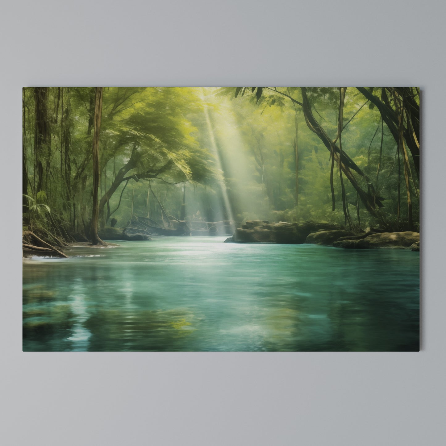 SERENE REFLECTIONS Horizontal Canvas Print