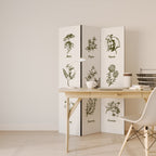 HERBAL FINESSE - ENG 3-Panel Room Divider