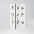 HERBAL FINESSE - DE 3-Panel Room Divider