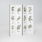 HERBAL FINESSE - DE 4-Panel Room Divider