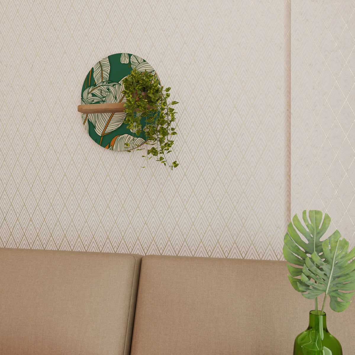VERDANT PLEASURES Διακοσμητικό Ράφι Art Shelf