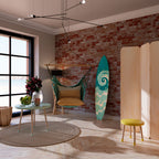 AQUA HELIX Surfboard Decorative Panel