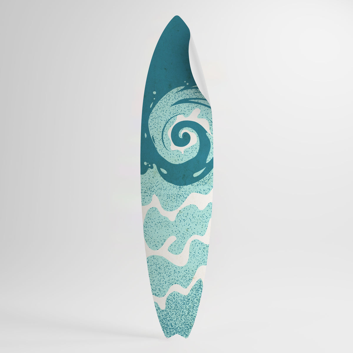 AQUA HELIX Αυτοκόλλητη Αφίσα "Surf"