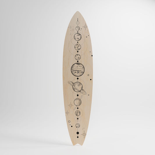 GALAXY OUTLINE Surfboard Decorative Panel