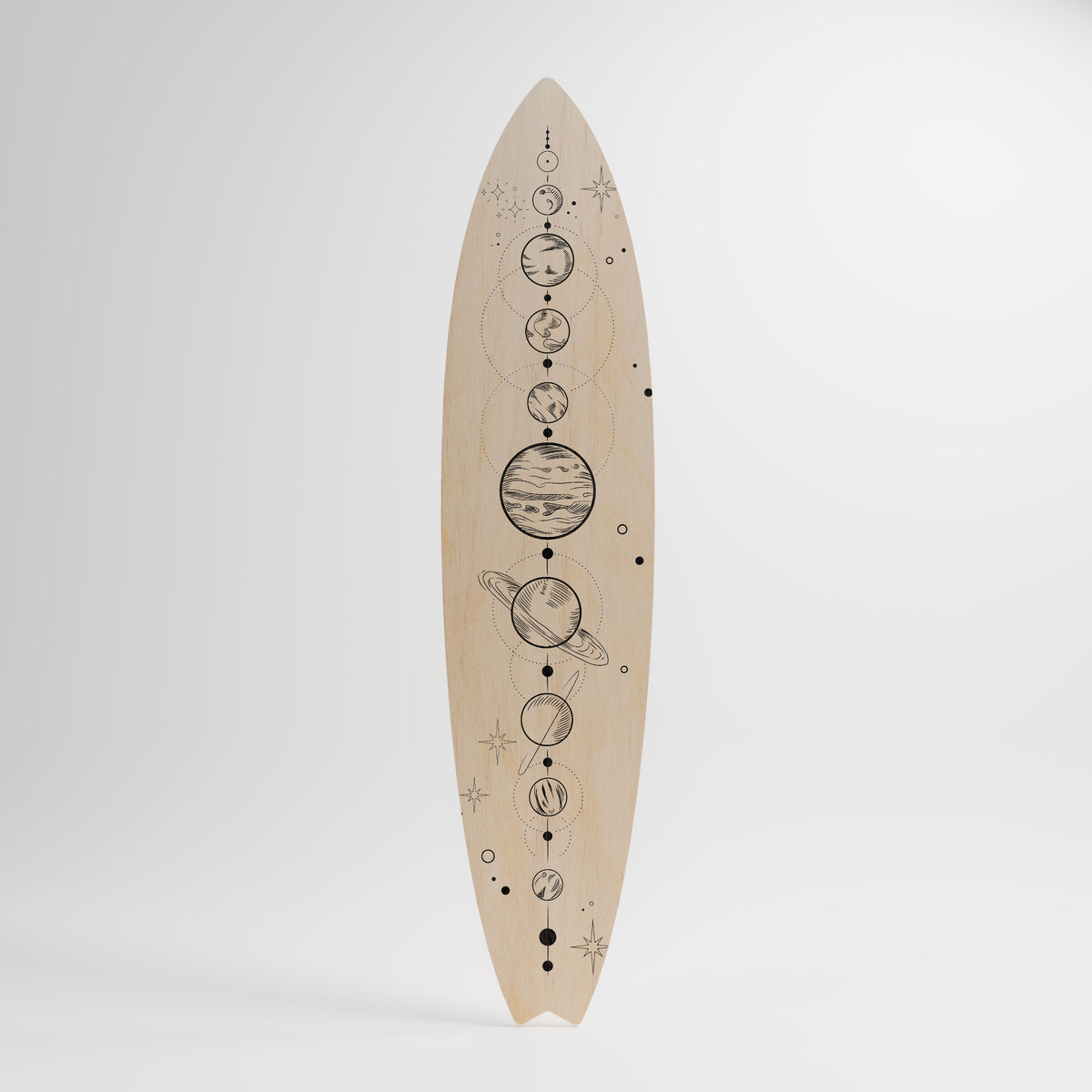GALAXY OUTLINE Διακοσμητική σανίδα Surf