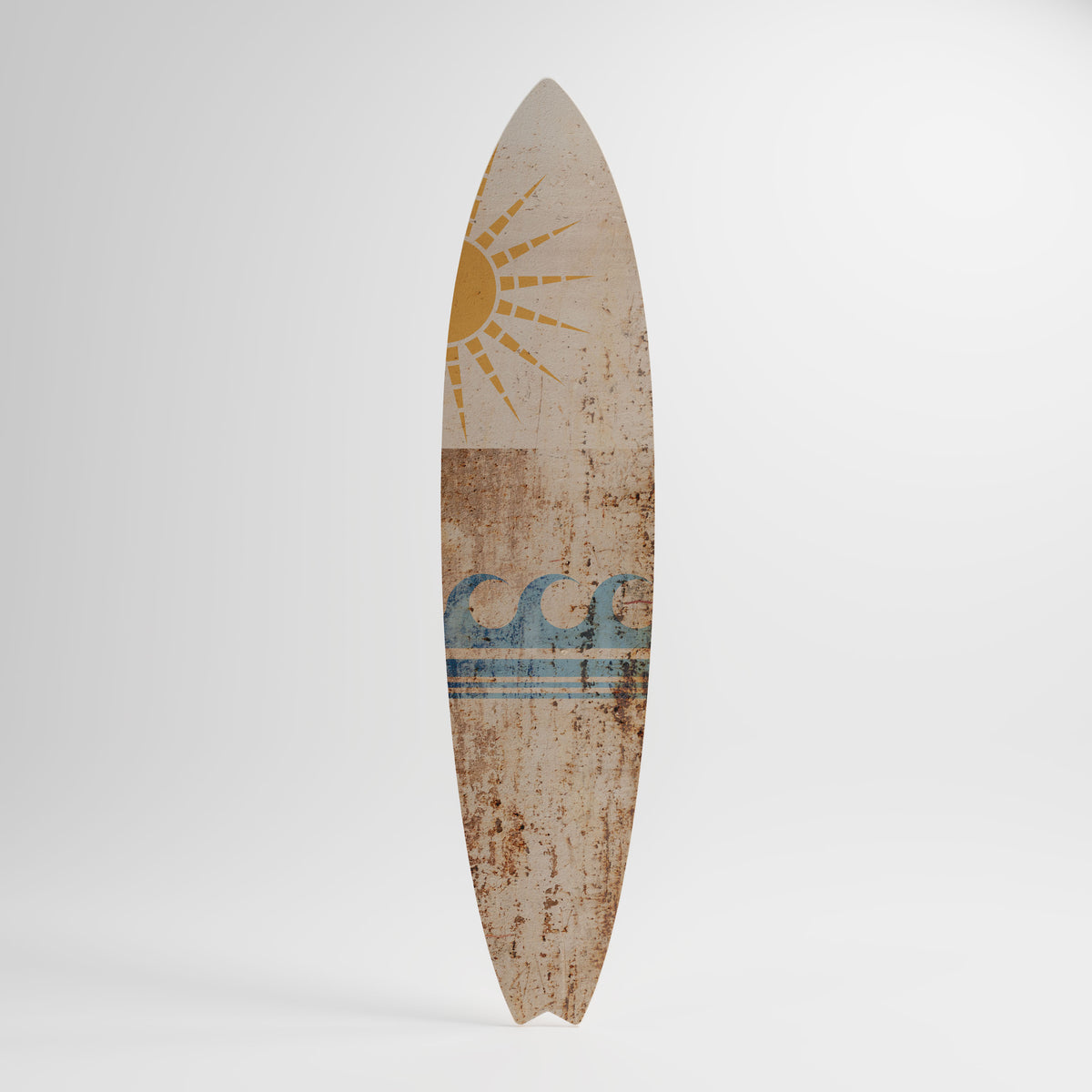 SUN-KISSED WAVES Διακοσμητική σανίδα Surf