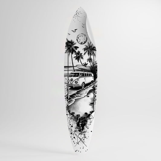 TRIPPY MEMORY Αυτοκόλλητη Αφίσα "Surf"