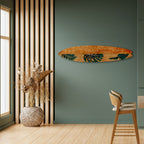 PALM LEAF SURFBOARD Surfboard Decorative Panel