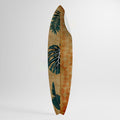 PALM LEAF SURFBOARD Αυτοκόλλητη "Peel and Stick" Αφίσα Surf
