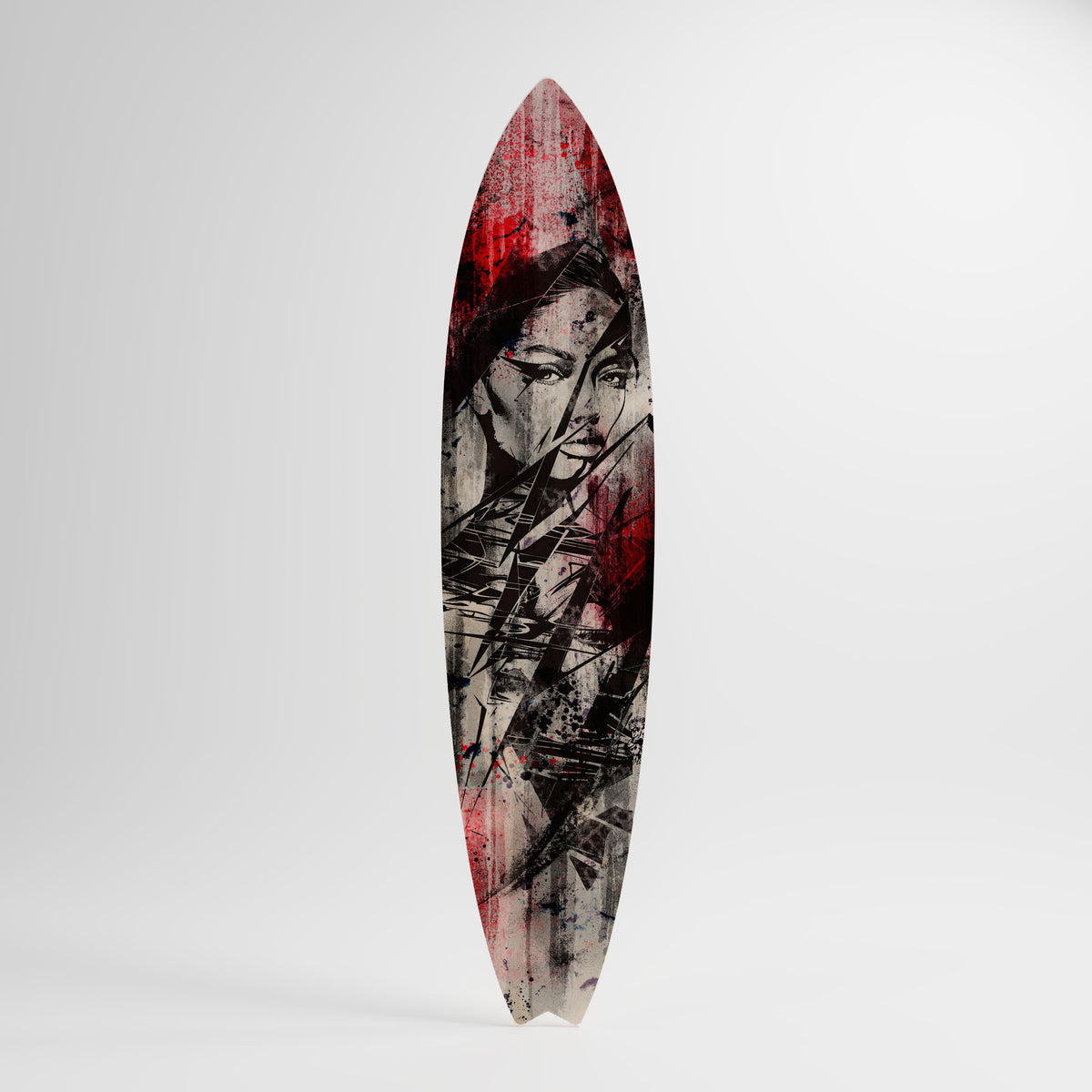 CRIMSON ECHO Διακοσμητική σανίδα Surf