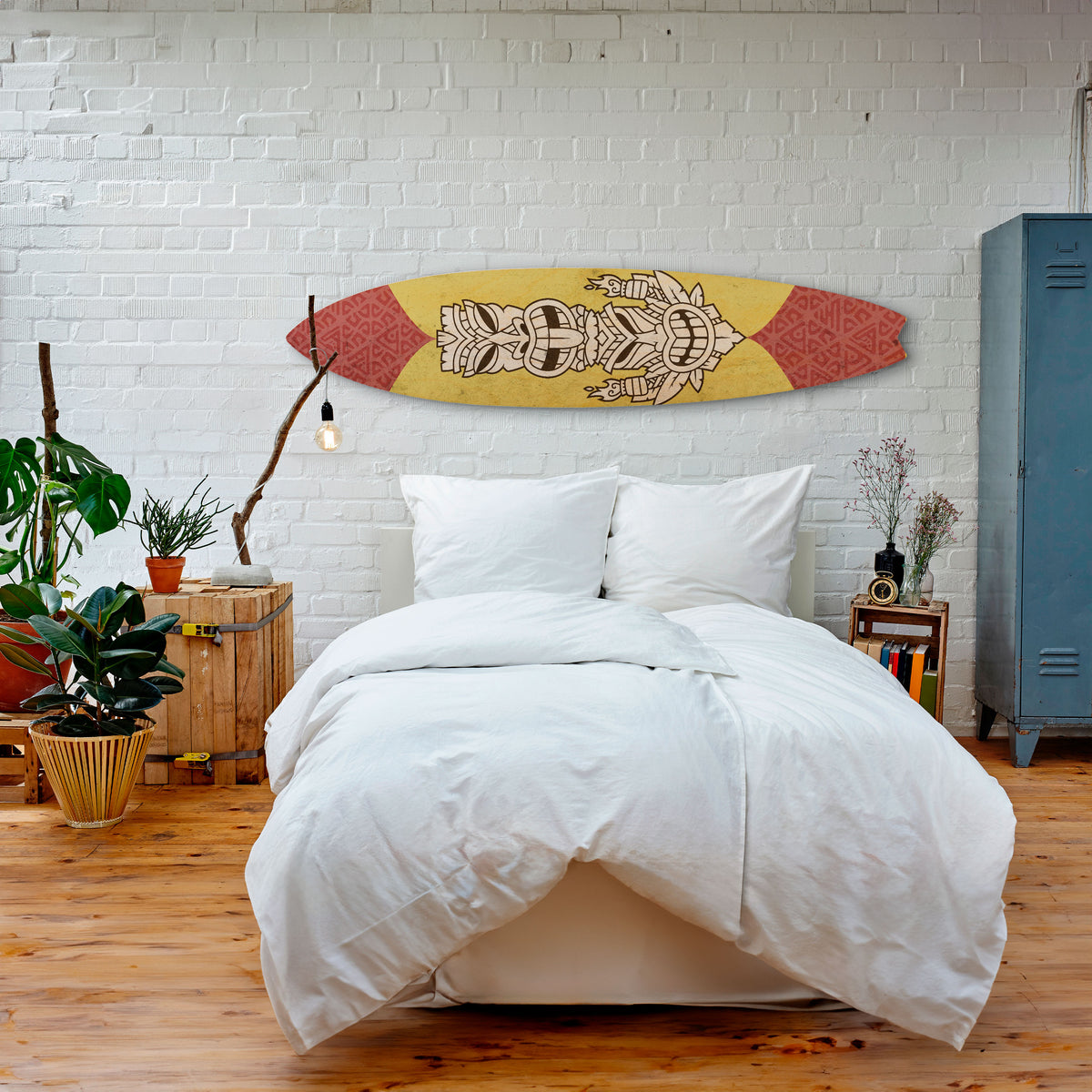 TIKI TOTEM Surfboard Decorative Panel