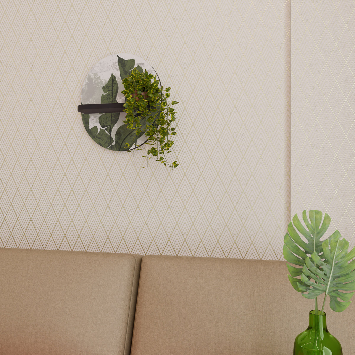 LEAF ECHO Διακοσμητικό Ράφι Art Shelf