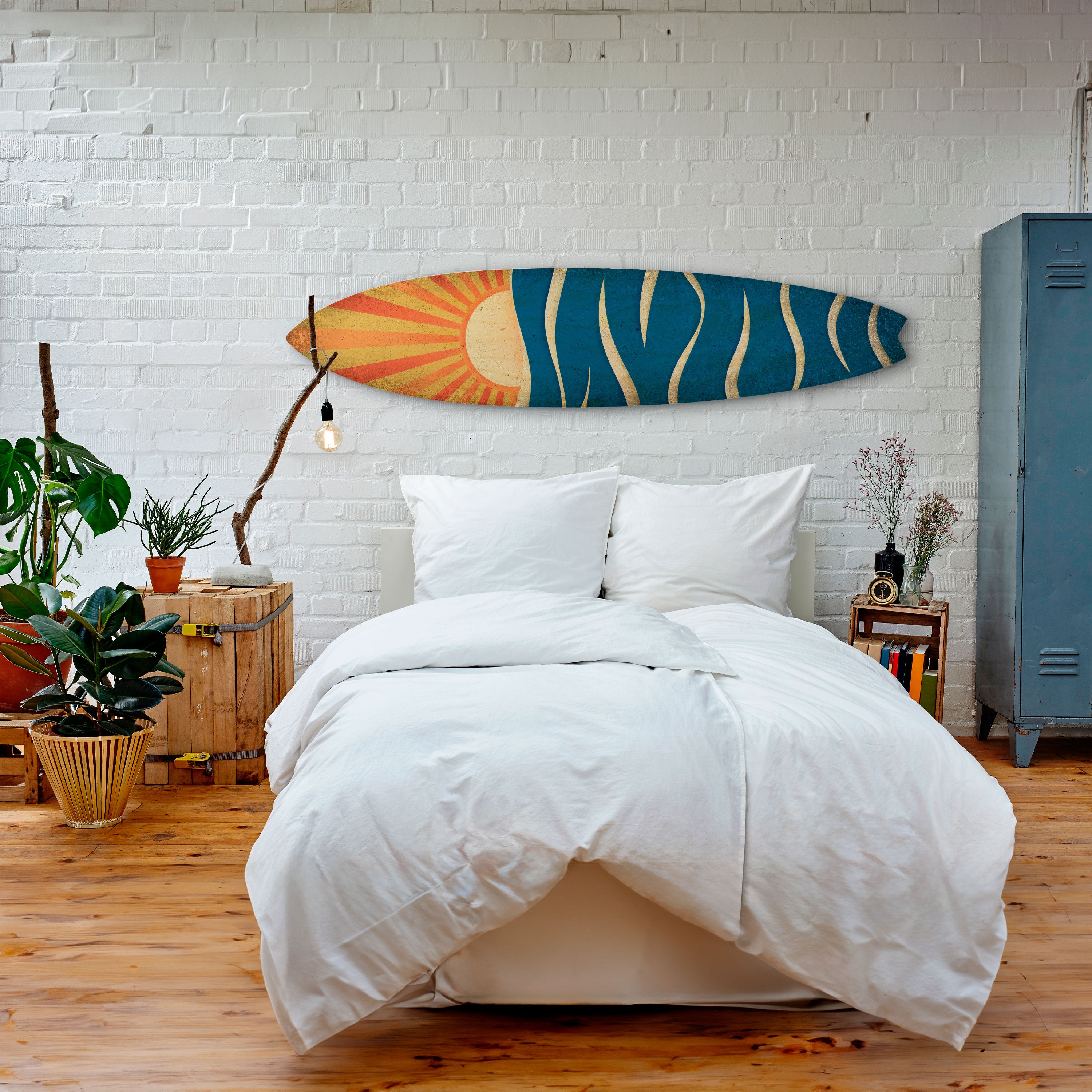 SUNNY SLIDE Surfboard Decorative Panel