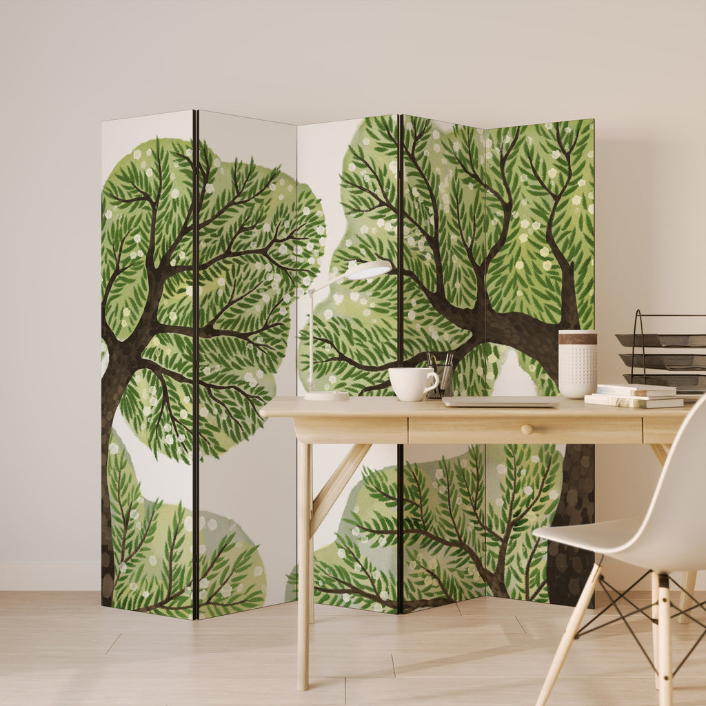WILDERNESS DASH 5-Panel Room Divider