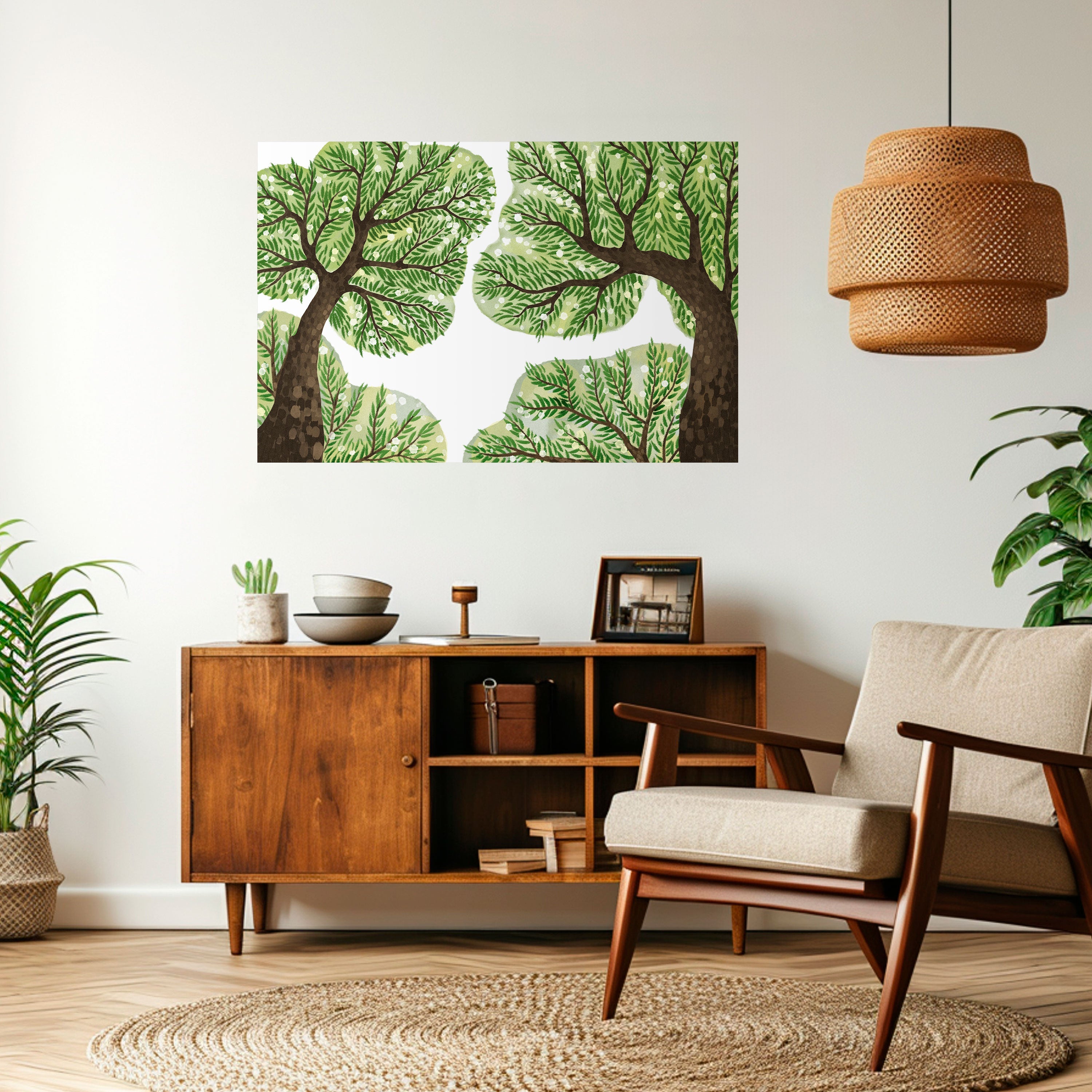 WILDERNESS DASH Peel and Stick Horizontal Poster