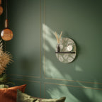 LEAVES ON GREEN Διακοσμητικό Ράφι Art Shelf